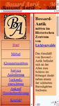 Mobile Screenshot of bossard-antik.de