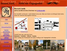 Tablet Screenshot of bossard-antik.de